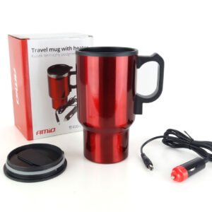 Cana termica cu functie de incalzire, 12V, 450ml